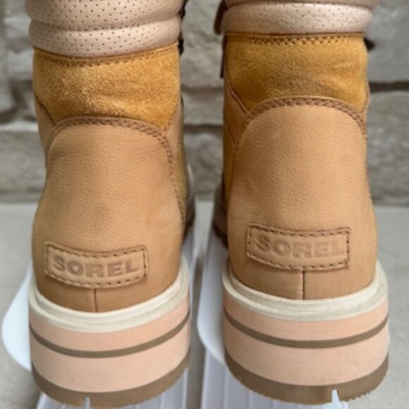 EUC Women's Sorel Lennox Lace Cozy STKD Waterproof Boot - Picture 14 of 14